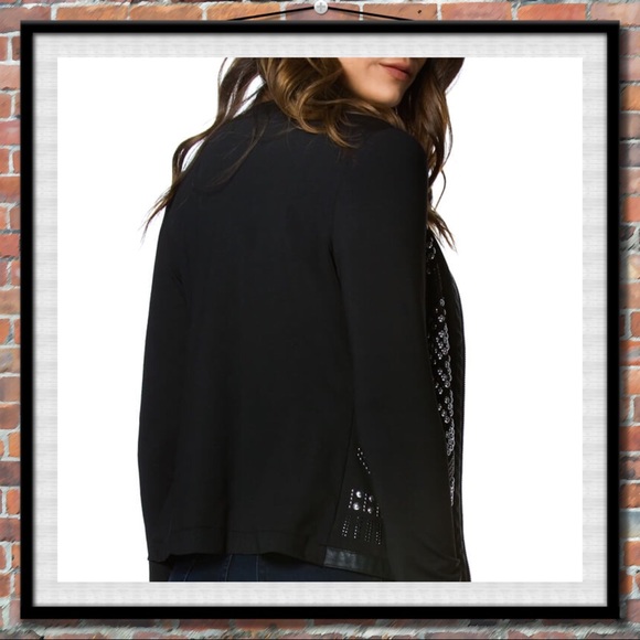 Carmin Studded Knit Jacket or Top - Picture 3 of 7